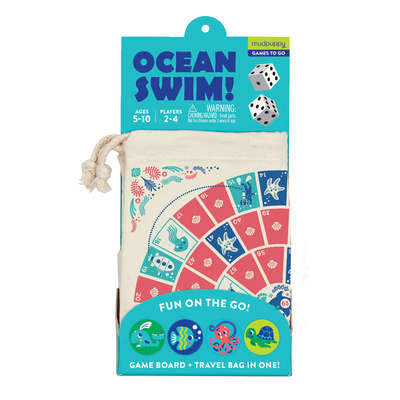 Ocean Swim! Travel Game By Amy Blay (Illustrator) Cover Image