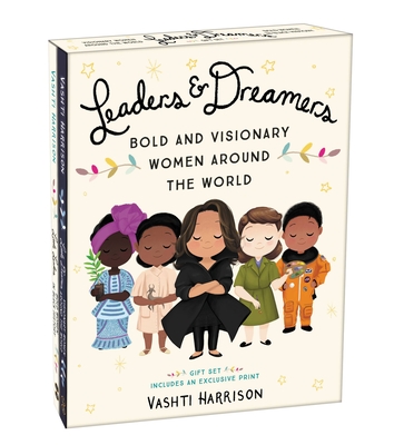 Cover for Leaders & Dreamers (Bold and Visionary Women Around the World Gift Set) (Vashti Harrison)