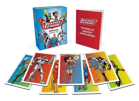 Justice League: Morphing Magnet Set: (Set of 7 Lenticular Magnets) (RP Minis) Cover Image