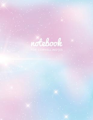 Notebook for Cornell Notes: Pink Fantasy Galaxy - 120 White Pages 8.5x11" - Note Taking System (Notebooks for Students #1)