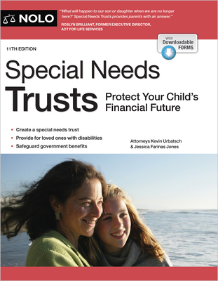 Special Needs Trusts: Protect Your Child's Financial Future By Kevin Urbatsch, Jessica Farinas Jones Cover Image