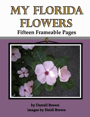 My Florida Flowers Fifteen Frameable Pages Cover Image