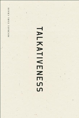 Cover for Talkativeness (First Edition)