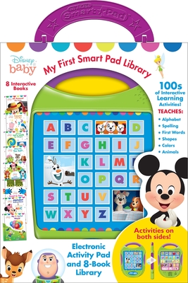 Disney Baby: My First Smart Pad Library Electronic Activity Pad and 8-Book Library Sound Book Set: Electronic Activity Pad and 8-Book Library [With El Cover Image