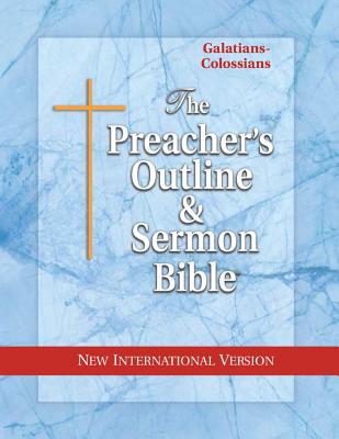 Preacher's Outline & Sermon Bible-NIV-Galatians-Colossians By Leadership Ministries Worldwide (Manufactured by) Cover Image