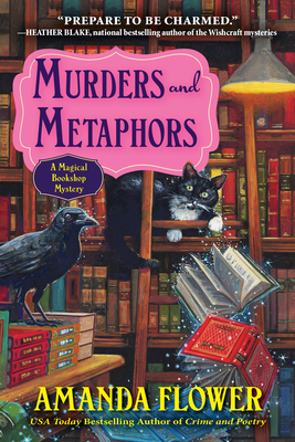 Murders and Metaphors: A Magical Bookshop Mystery By Amanda Flower Cover Image