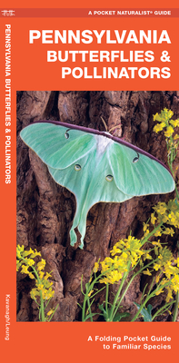 Pennsylvania Butterflies & Pollinators: A Folding Pocket Guide to Familiar Species By James Kavanagh, Raymond Leung (Illustrator) Cover Image