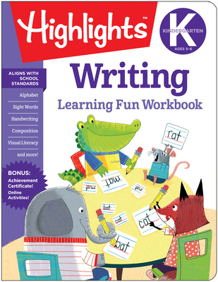 Kindergarten Writing (Highlights Learning Fun Workbooks) By Highlights Learning (Created by) Cover Image