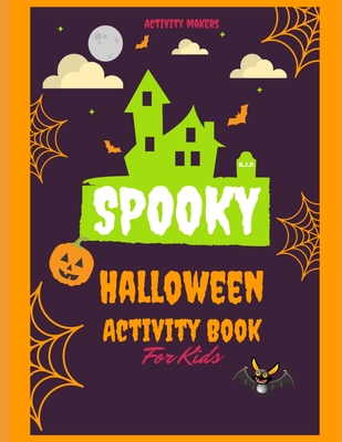 Halloween Activity Book Coloring Mazes Sudoku Word search Find