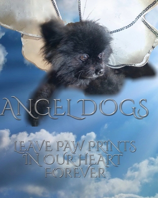 Angel dog in heaven drawing writing Journal By Michael Huhn Cover Image