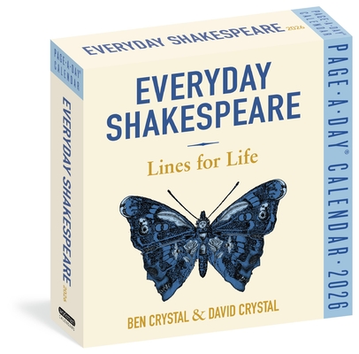 Everyday Shakespeare: Lines for Life Page-A-Day® Calendar 2026 By Workman Calendars, David Crystal, Ben Crystal Cover Image