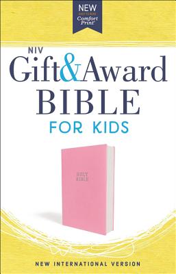 Niv, Gift and Award Bible for Kids, Flexcover, Pink, Comfort Print By Zondervan Cover Image