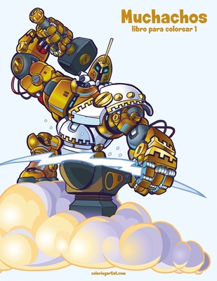 Muchachos libro para colorear 1 By Nick Snels Cover Image