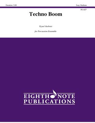 Techno Boom: For 5 Players, Score & Parts (Eighth Note Publications) Cover Image