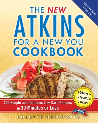 The New Atkins for a New You Cookbook Cover