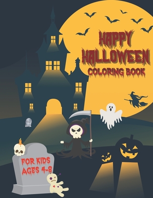 Halloween Coloring Books for Kids Ages 4-8: Halloween Books for