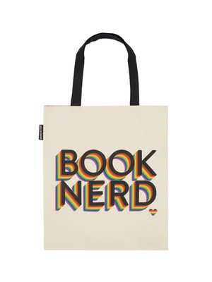 Book Nerd Pride Tote Bag By Out of Print Cover Image