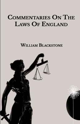 Commentaries On The Laws Of England Cover Image