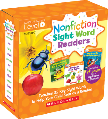 Nonfiction Sight Word Readers: Guided Reading Level D (Parent Pack): Teaches 25 Key Sight Words to Help Your Child Soar as a Reader! By Liza Charlesworth Cover Image