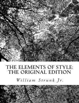 The Elements of Style: The Original Edition Cover Image