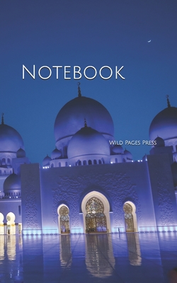 Notebook: Abu Dhabi Mosque Architecture Islam Travel Cover Image