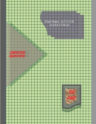 Graph Paper Notebook 8.5 x 11 IN, 21.59 x 27.94 cm: 1/4 inch thin = 0.25