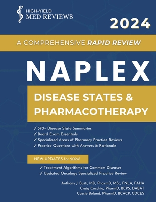 2024 NAPLEX - Disease States & Pharmacotherapy: A Comprehensive Rapid Review Cover Image