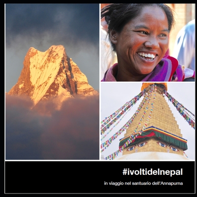 #ivoltidelnepal: in viaggio nel santuario dell'Annapurna By Manlio Magnoni Cover Image