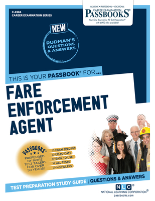 Fare Enforcement Agent: Passbooks Study Guide (Career Examination Series #4984)