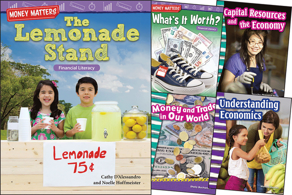 Financial Literacy Grades 2-3: 5-Book Set By Multiple Authors Cover Image