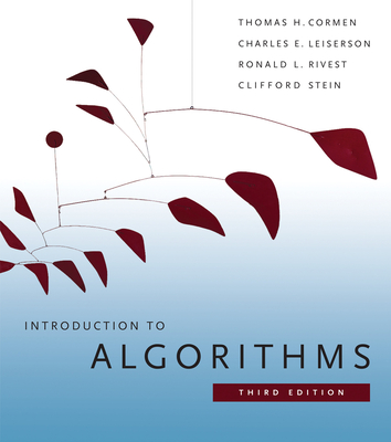 Cover for Introduction to Algorithms, third edition