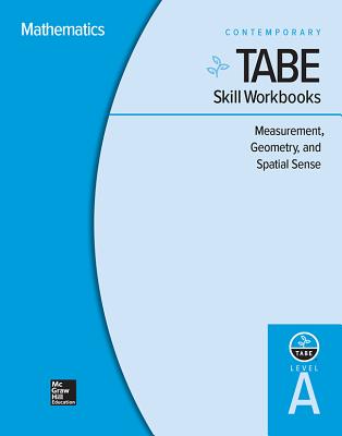 Tabe Skill Workbooks Level A: Measurement, Geometry, and Spatial Sense - 10 Pack Cover Image