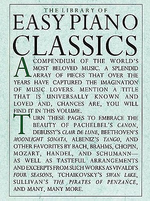Library of Easy Piano Classics (Library of Series) Cover Image