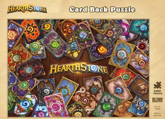 Hearthstone: Card Back Puzzle By Blizzard Entertainment (Compiled by) Cover Image