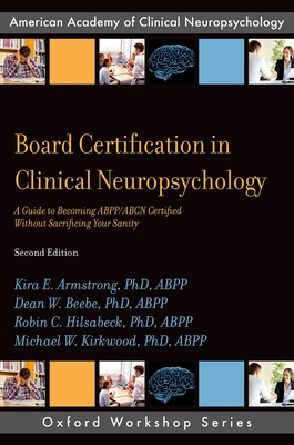 Cover for Board Certification in Clinical Neuropsychology