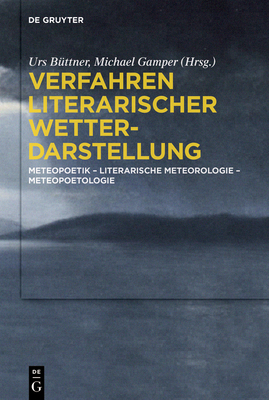 Verfahren literarischer Wetterdarstellung Cover Image