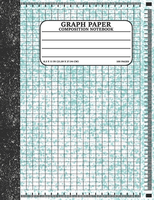 Graph Paper Composition Notebook: Math and Science Lover Graph Paper Cover Watercolor (Quad Ruled 4 squares per inch, 100 pages) Birthday Gifts For Ma By Bottota Publication Cover Image