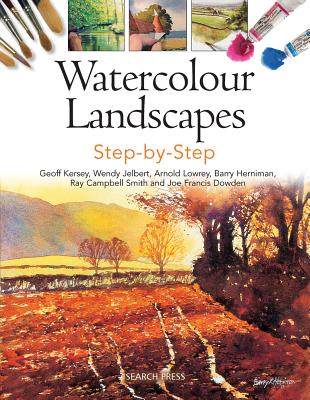 Watercolour Landscapes Step-by-Step (Painting Step-by-Step) Cover Image
