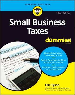 Small Business Taxes for Dummies By Eric Tyson Cover Image