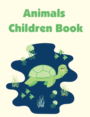 coloring book toddler: Fun and Cute Coloring Book for Children, Preschool,  Kindergarten age 3-5 (Wild Animals #4) (Paperback)