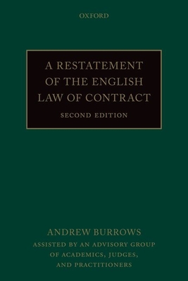 A Restatement of the English Law of Contract Cover Image
