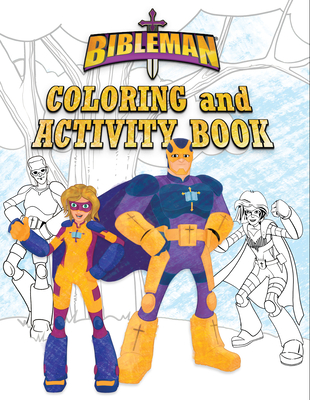 Bibleman Coloring and Activity Book Cover Image
