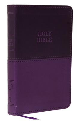 Kjv, Value Thinline Bible, Compact, Leathersoft, Purple, Red Letter Edition, Comfort Print By Thomas Nelson Cover Image