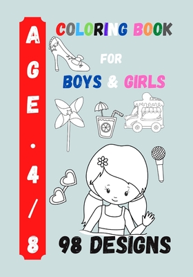 Coloring Book for Boys and Girls: Kids Coloring Activity (Rainbow #27)  (Paperback)