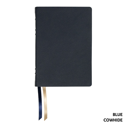 Lsb Inside Column Reference, Paste-Down, Blue Cowhide By Steadfast Bibles Cover Image