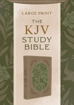 The KJV Study Bible, Large Print [Olive Branches] Cover Image