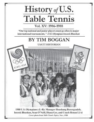 History of U.S. Table Tennis Volume 15 Cover Image