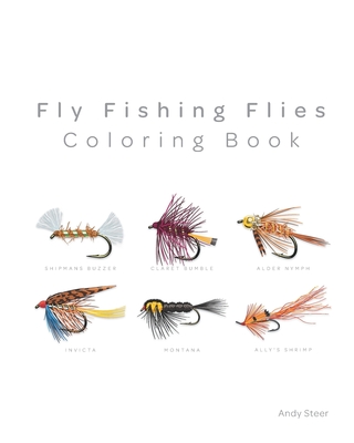 Fly Fishing Flies - coloring book (Colouring Books #2) (Paperback