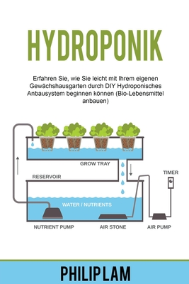 Hydroponik: Erfahren Sie, wie Sie leicht mit Ihrem eigenen Gewächshausgarten durch DIY Hydroponisches Anbausystem beginnen können By Philip Lam Cover Image