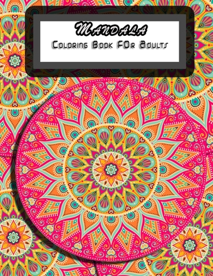 Adult Coloring Book Mandalas Paperback Book of Relaxation Art Color Therapy